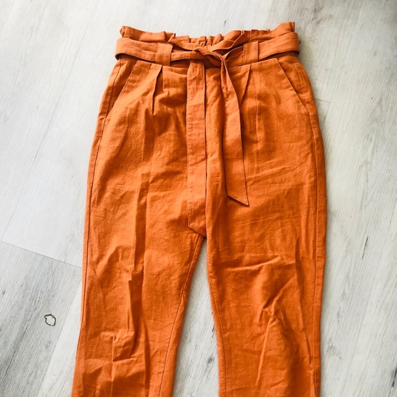 LEFTIES Peg-Leg Fashion Joggers w/ Waist Tie in Royal Blue - Picture 10 of 13